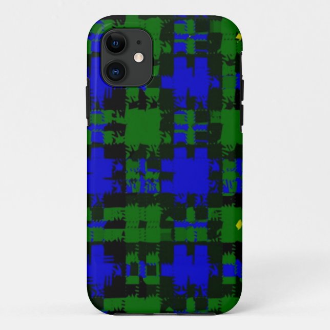 Campbell Plaid Tartan Vector iPhone Case (Back)