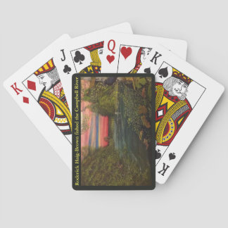Campbell River Fishing Playing Cards. Poker Cards