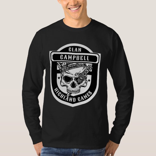 Campbell Scottish Clan Games T-Shirt (Front)