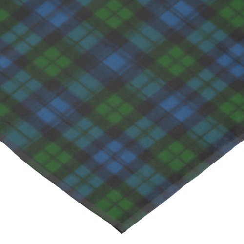 Campbell Scottish Clan Tartan Pattern Tablecloth