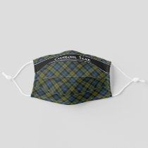 Campbell Tartan Adult Cloth Face Mask