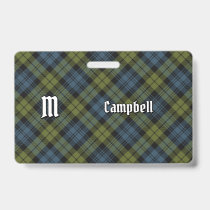 Campbell Tartan Badge