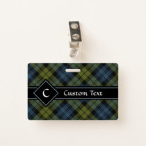 Campbell Tartan Badge