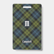Campbell Tartan Badge