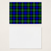 Campbell tartan blue green plaid (Front & Back)