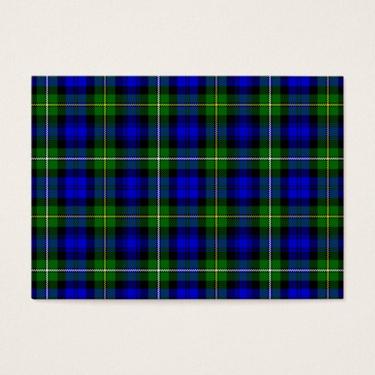 Campbell tartan blue green plaid (Front)