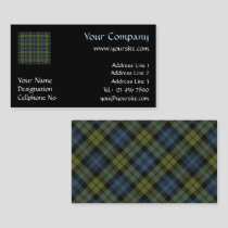 Campbell Tartan Business Card