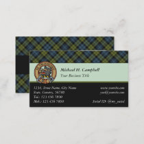 Campbell Tartan Business Card