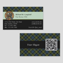 Campbell Tartan Business Card