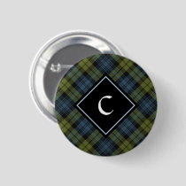 Campbell Tartan  Button