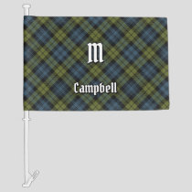 Campbell Tartan Car Flag