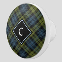 Campbell Tartan Ceramic Knob