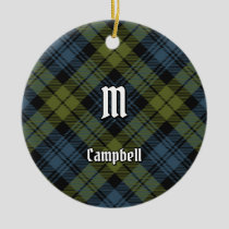 Campbell Tartan Ceramic Ornament
