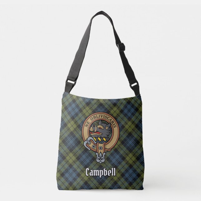Campbell Tartan Crossbody Bag (Front)