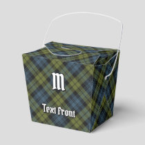 Campbell Tartan Favor Box