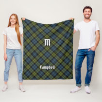 Campbell Tartan Fleece Blanket