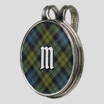 Campbell Tartan Golf Hat Clip