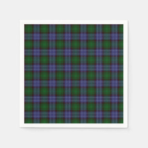 Campbell Tartan Green Plaid Napkins