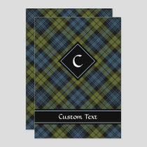 Campbell Tartan Invitation