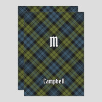 Campbell Tartan Invitation