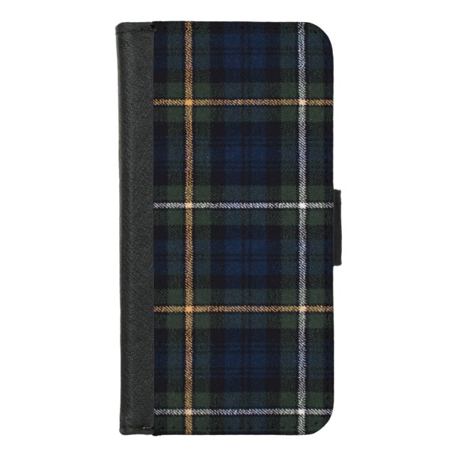 Campbell Tartan iPhone 8/7 Wallet Case (Front)