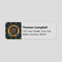 Campbell Tartan Label