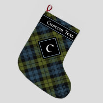 Campbell Tartan Large Christmas Stocking