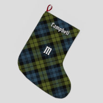 Campbell Tartan Large Christmas Stocking