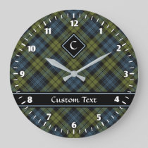Campbell Tartan Large Clock