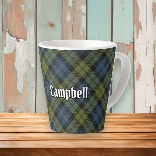Campbell Tartan Latte Mug (Creator Uploaded)