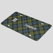 Campbell Tartan License Plate