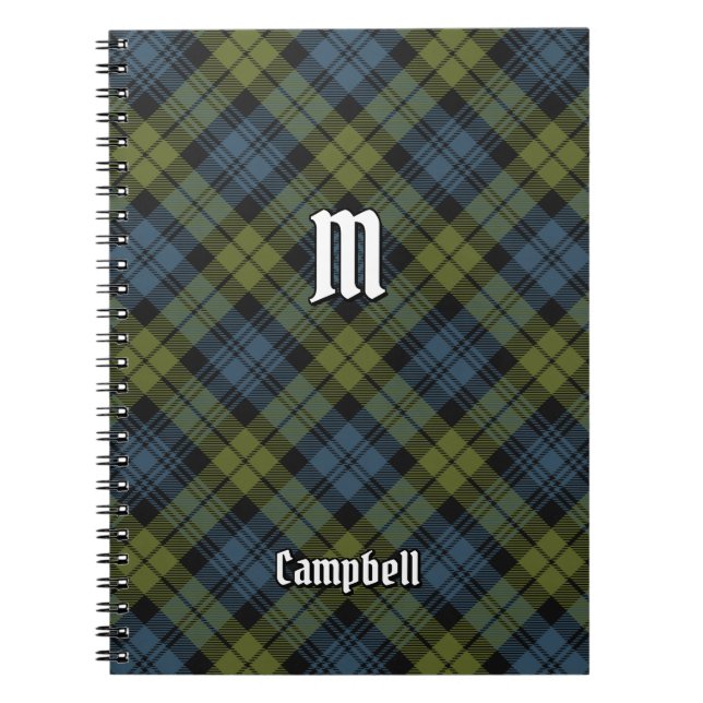 Campbell Tartan Notebook (Front)
