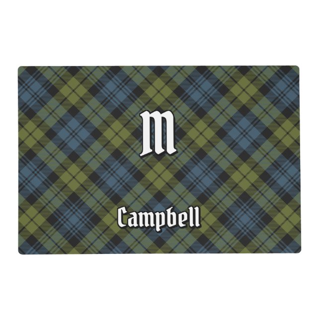 Campbell Tartan Placemat (Front)
