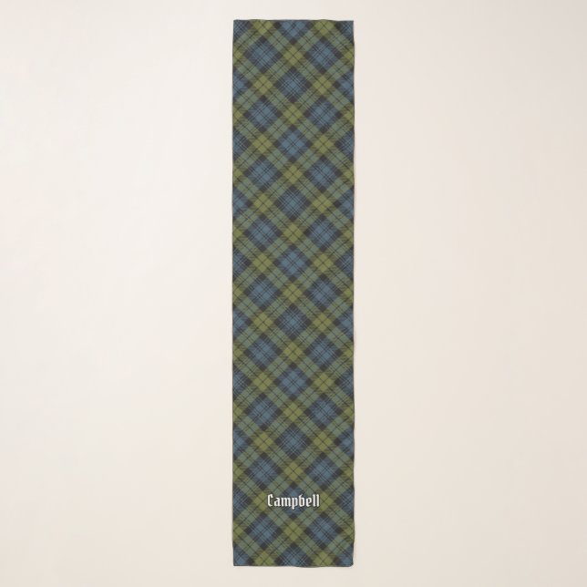 Campbell Tartan Scarf (Front)
