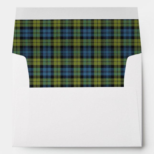 Campbell Tartan Scottish Dreams Envelopes (Back (Bottom))