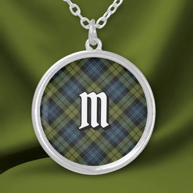 Campbell Tartan Silver Plated Necklace (Creator Uploaded)
