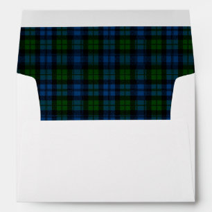 Campbell Tartan Wedding Envelopes
