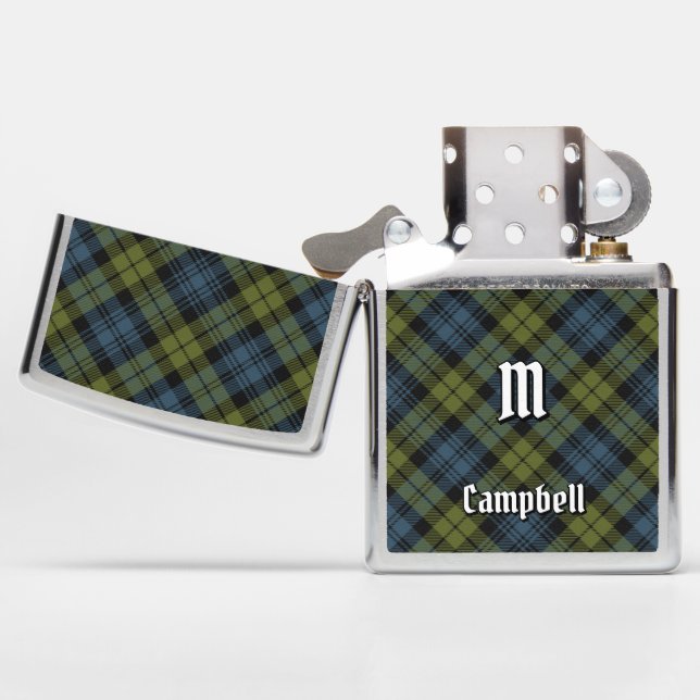 Campbell Tartan Zippo Lighter (Opened)