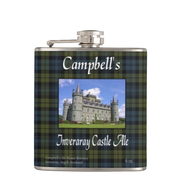 Campbell's Inveraray Castle Ale Flask (Front)