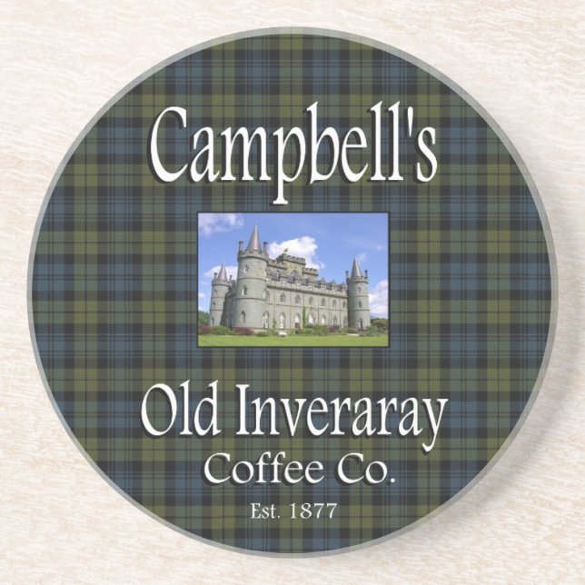 Campbell's Old Inveraray Coffee Co. Coaster (Front)