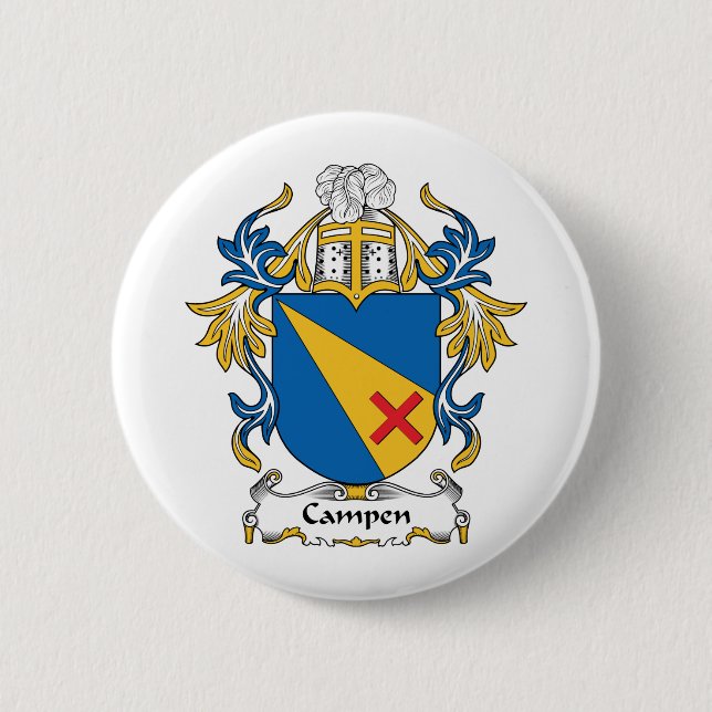Campen Family Crest Button (Front)