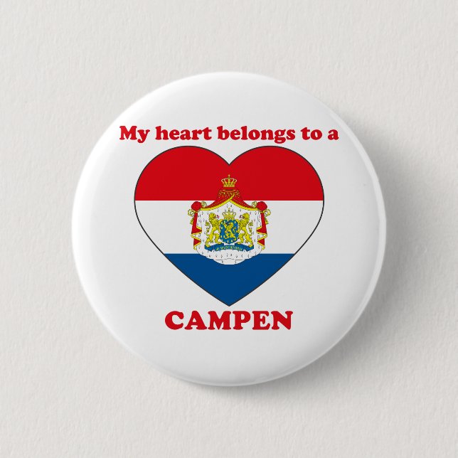 Campen Pinback Button (Front)