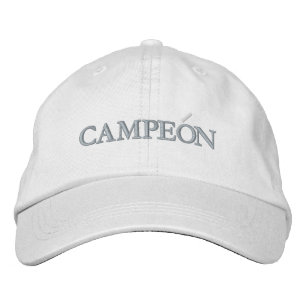 CAMPEON EMBROIDERED BASEBALL CAP