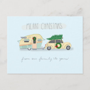 Camper Christmas Card