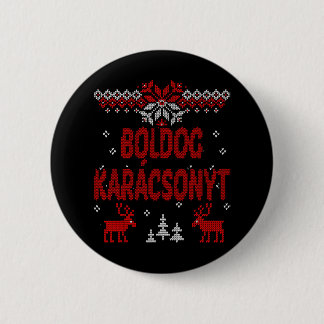 Camper Christmas Tree Matching Family Christmas Button