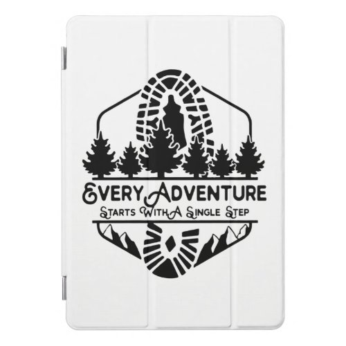 Camper Everyday Adventure Start With A Single Step iPad Pro Cover