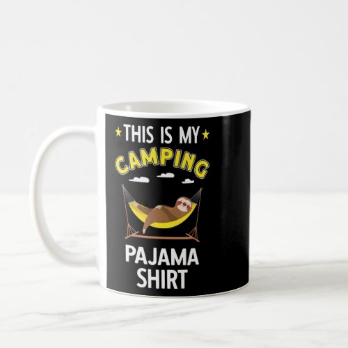 Camper Gear Tent Sloth In Hammock This Is My Campi Coffee Mug