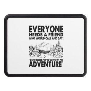 Camper Gift Everyone Needs A Friend Birthday Hitch Cover