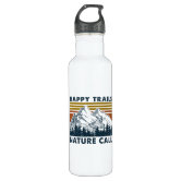 Happy Trails Stainless Steel Water Bottle