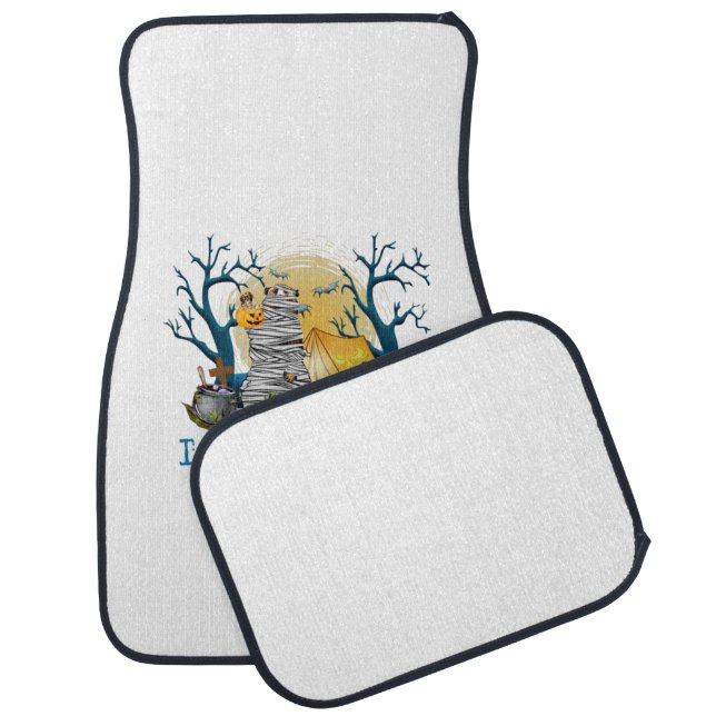 Camper Gift | Hiking In Halloween Birthday Car Floor Mat (Set)